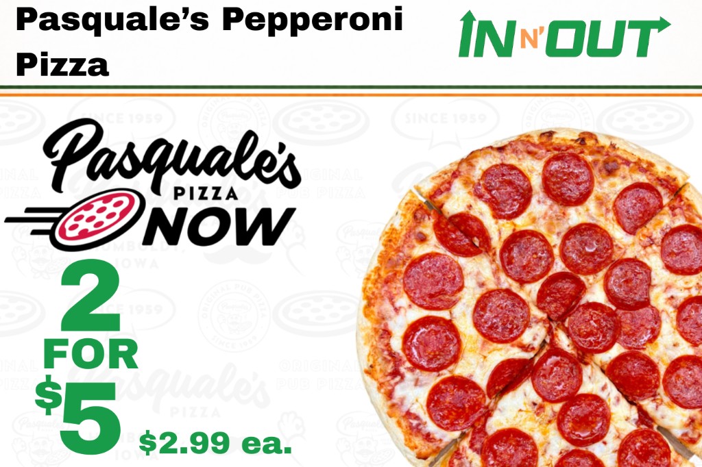 Pasquale's Pepperoni Pizza